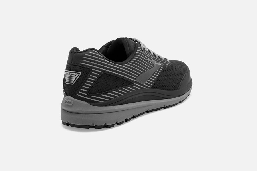 Brooks Addiction Walker Suede Running Shoes Mens Black 084792-ZGJ